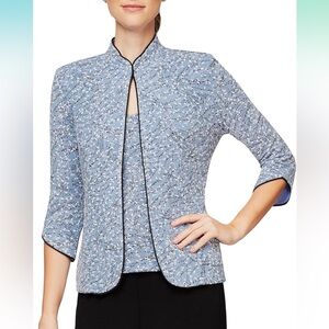 Alex Evenings Jacket & Blouse Set